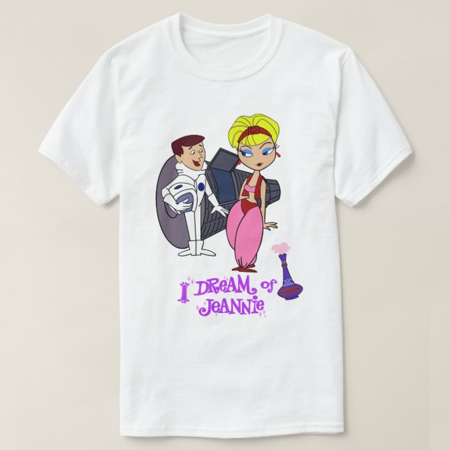 My Favourite People Dream of Jeannie Cool Graphic  T-Shirt (Design Front)