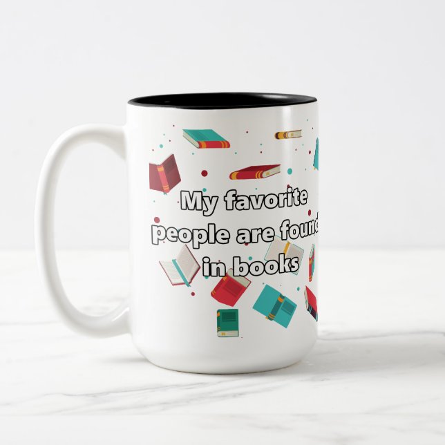 My favourite people... Two-Tone coffee mug (Left)