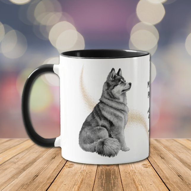 My Favourite Person is a Siberian Husky Dog Mug (Creator Uploaded)