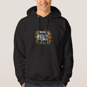 My Favourite Player Calls Me Grammy Basketball Xma Hoodie