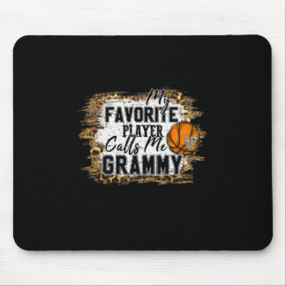My Favourite Player Calls Me Grammy Basketball Xma Mouse Pad