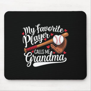 My Favourite Player Calls Me Grandma Bysebyll Hear Mouse Pad