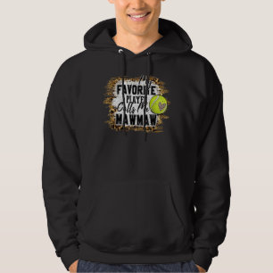 My Favourite Player Calls Me Mawmaw Tennis Mother' Hoodie