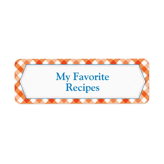 My Favourite Recipes (Front)