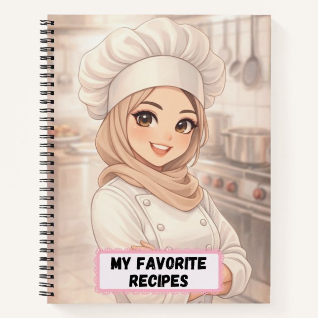 My Favourite Recipes Notebook (Front)