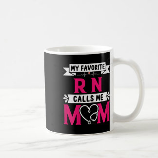 My Favourite Rn Registered Nurse Calls Me Mum Moth Coffee Mug