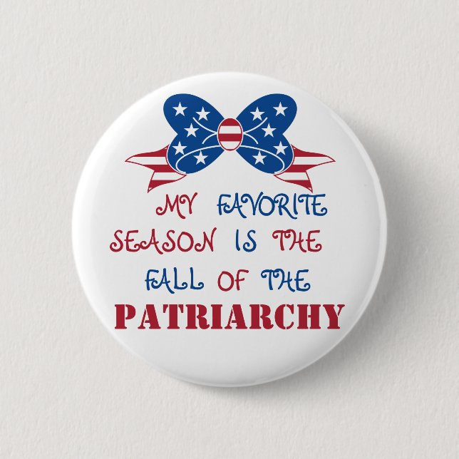 My Favourite Season Custom Button (Front)