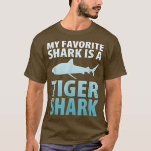 My Favourite Shark is a Tiger Shark Ocean  T-Shirt