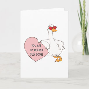My Favourite Silly Goose Card