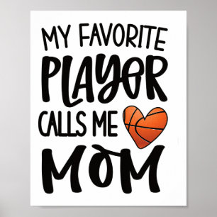 My Favourite Sketll Player Calls Me Mum Sketll Mum Poster