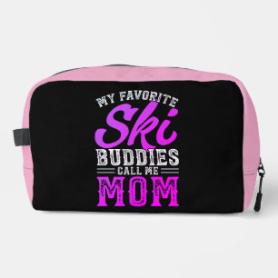 My Favourite Ski Buddies Call Me Mum Dopp Kit