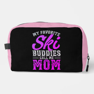 My Favourite Ski Buddies Call Me Mum Dopp Kit