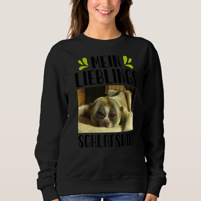 My Favourite Sleep  Sleeping Sloth Sweatshirt (Front)