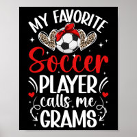My Favourite Soccer Player Grams Soccer Grams Gran