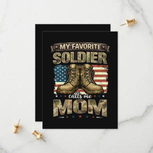 My favourite soldier calls me mum save the date
