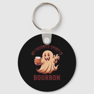 My Favourite Spirit Is Bourbon Bourbon Lover Gifts Key Ring