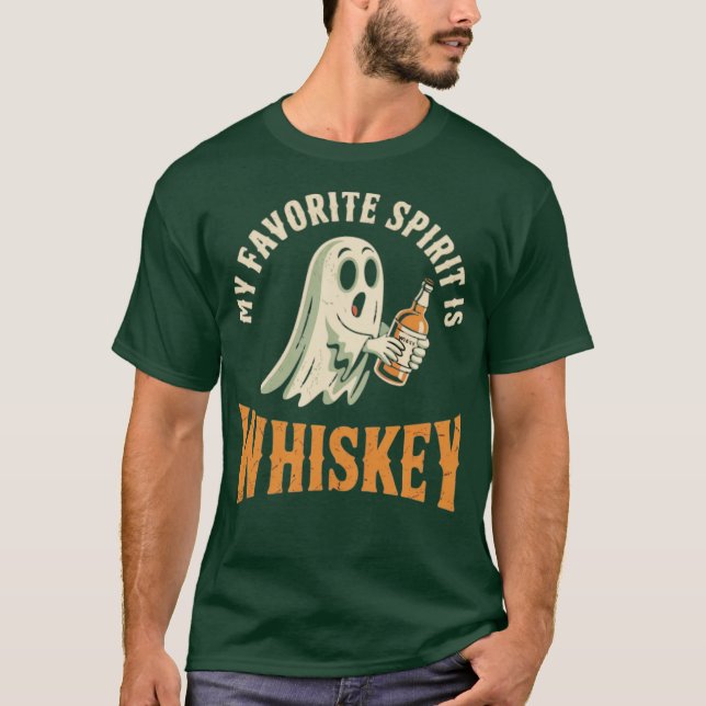 My Favourite Spirit is Whiskey T-Shirt (Front)