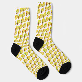 My Favourite Taco White Background Socks