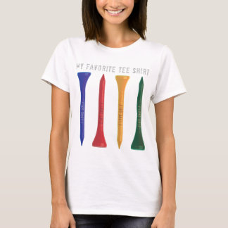 My Favourite Tee Shirt Ladies Baby Doll Fitted