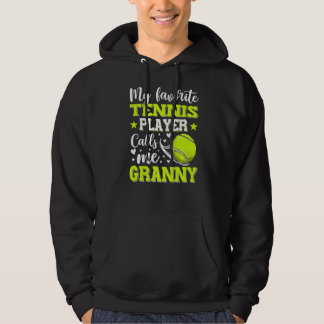 My Favourite Tennis Player Calls Me Granny Mother' Hoodie