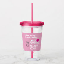 My Favourite Things Iced Coffee Pink