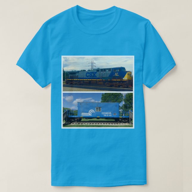 My favourite trains T-Shirt (Design Front)