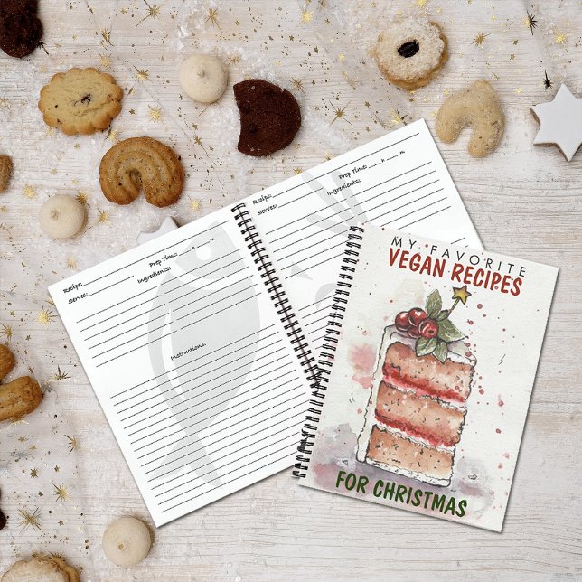 My Favourite Vegan Recipes For Christmas Notebook (Creator Uploaded)