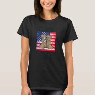 My Favourite Veteran Is My Dad American Flag Fathe T-Shirt