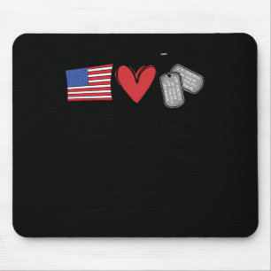 My Favourite Veteran Is My Papa Father Veterans Da Mouse Pad