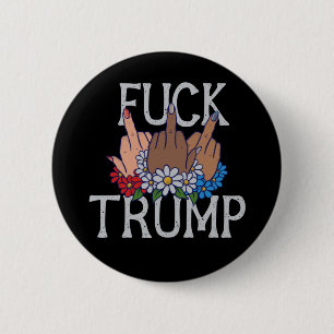 My Feelings on Donald Trump United we Stand 6 Cm Round Badge
