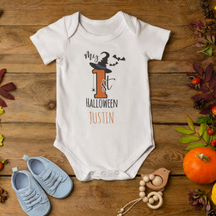 My First 1st Halloween Personalised Baby Bodysuit