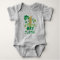 My First 1st St. Patrick's Day Shamrock Green Baby
