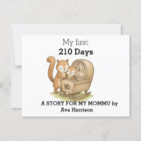 My First 210 Days – Personalised Baby Memory