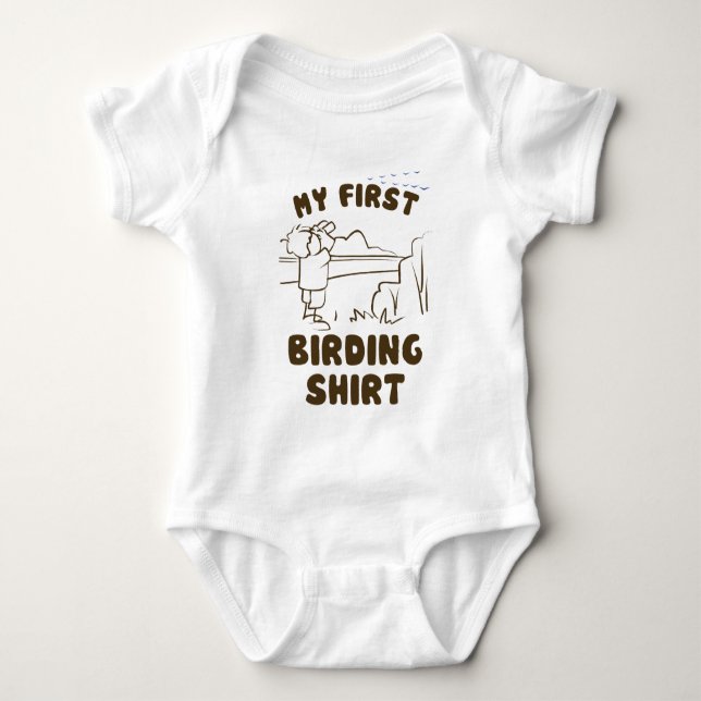 My First Birding Shirt (Front)