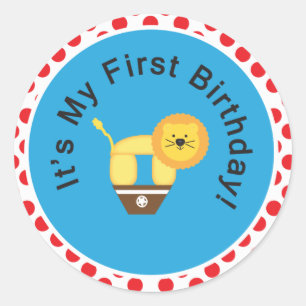 My First Birthday! Sticker