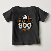 My First Boo Baby Halloween T-Shirt
