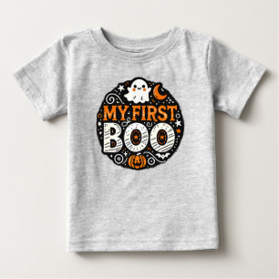 My First Boo Baby Halloween T-Shirt