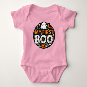 My First Boo Halloween Baby Bodysuit