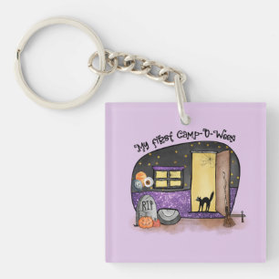 My First Camp-O-Ween Halloween Camping Key Ring