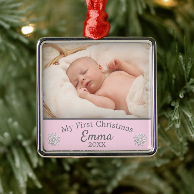 My First Chirstmas Metal Tree Decoration (Tree)