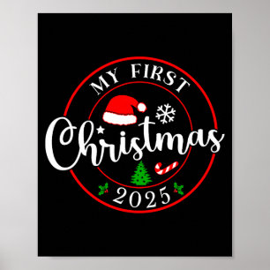 My First Christmas 2025 1st Christmas Family Match Poster