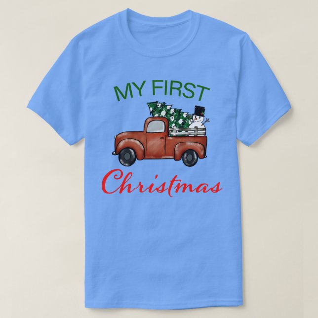 my first christmas 6 T-Shirt (Design Front)