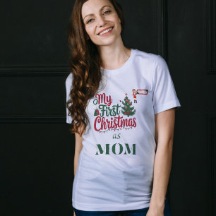 My first christmas as Mum Family Christmas T-Shirt
