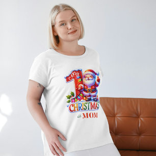 My first christmas as Mum Family Christmas T-Shirt