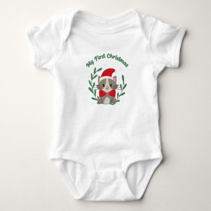 My First Christmas Baby Bodysuit