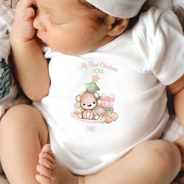 My First Christmas Baby Bodysuit (Creator Uploaded)