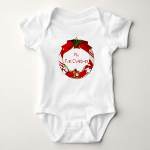 My First Christmas Baby Bodysuit