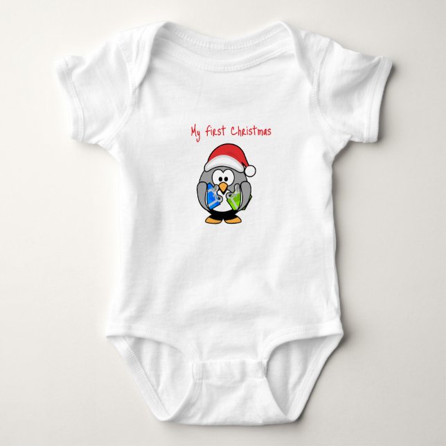 My First Christmas -  Baby Bodysuit (Front)