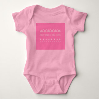 My. First christmas Baby Bodysuit