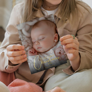 My First Christmas Baby Photo